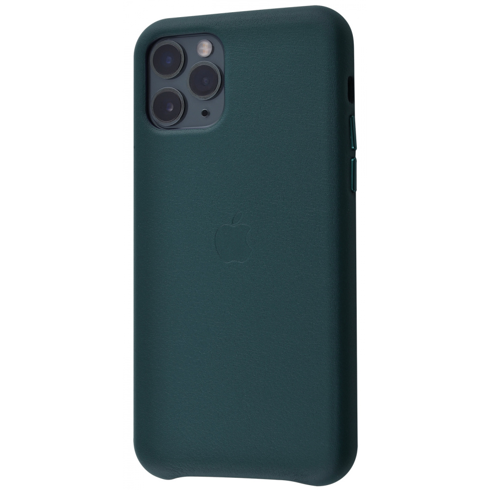 

Чехол-накладка PRC Leather Case iPhone 11 Pro Max forest green Зеленый