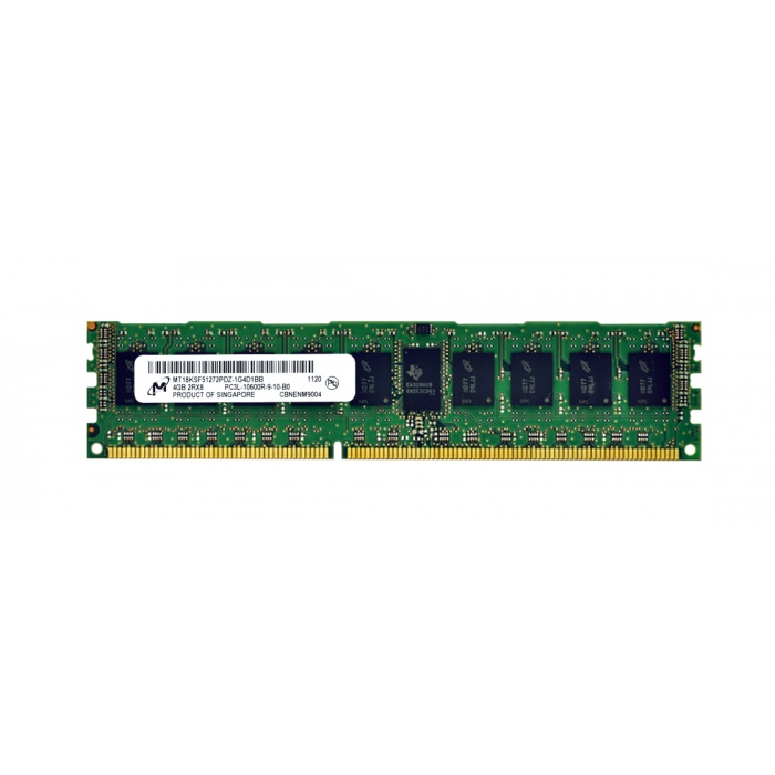 

Серверная оперативная память Micron 4GB DDR3 2Rx8 PC3L-10600R (MT18KSF51272PDZ-1G4D1, MT18KSF51272PDZ-1G4K1, MT18KSF51272PDZ-1G4M1) / 2533