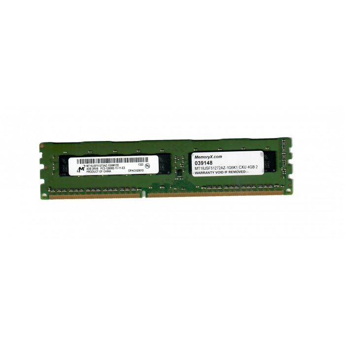 

Серверная оперативная память Micron 4GB DDR3 2Rx8 PC3-12800E (MT18JSF51272AZ-1G6K1) / 7571