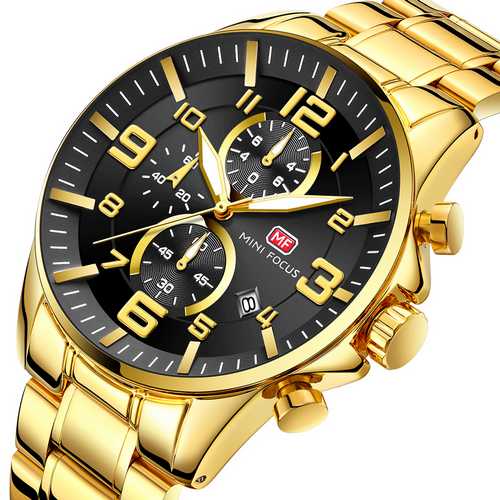 

Наручные часы Mini Focus MF0278G Gold-Black