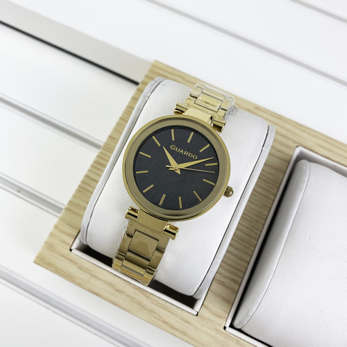 

Наручные часы Guardo 012502-4 Gold-Black