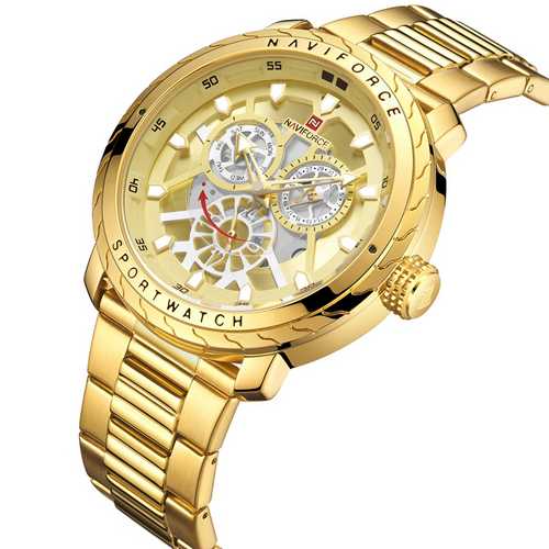 

Наручные часы Naviforce NF9158 All Gold