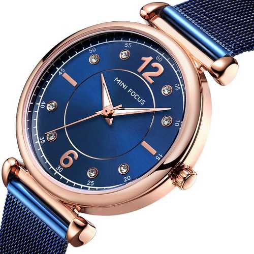 

Наручные часы Mini Focus MF0177L Blue-Cuprum-Blue Diamonds