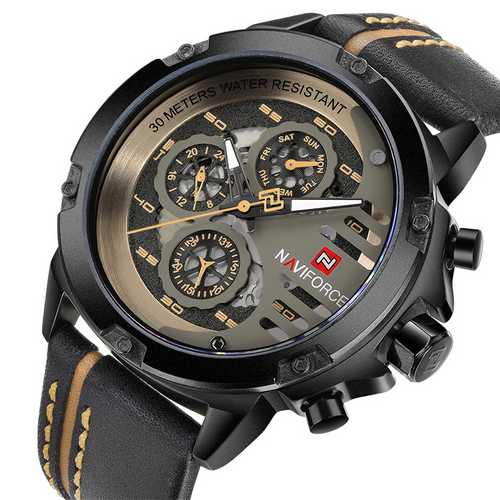 

Наручные часы Naviforce NF9110 Black-Brown