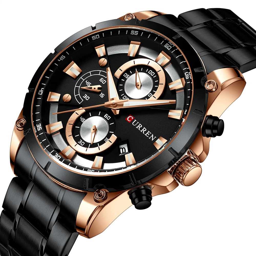 

Наручные часы Curren 8360 Black-Gold