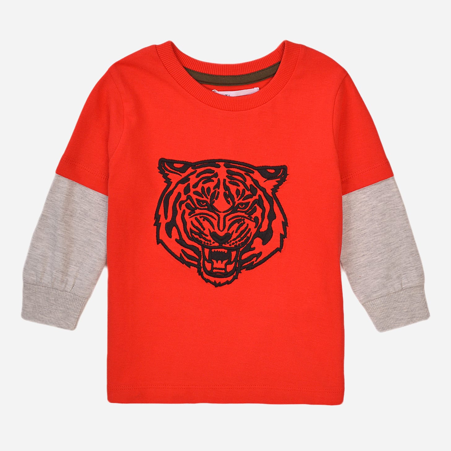 

Лонгслив Minoti King 6 33793KID 80-86 см Красный