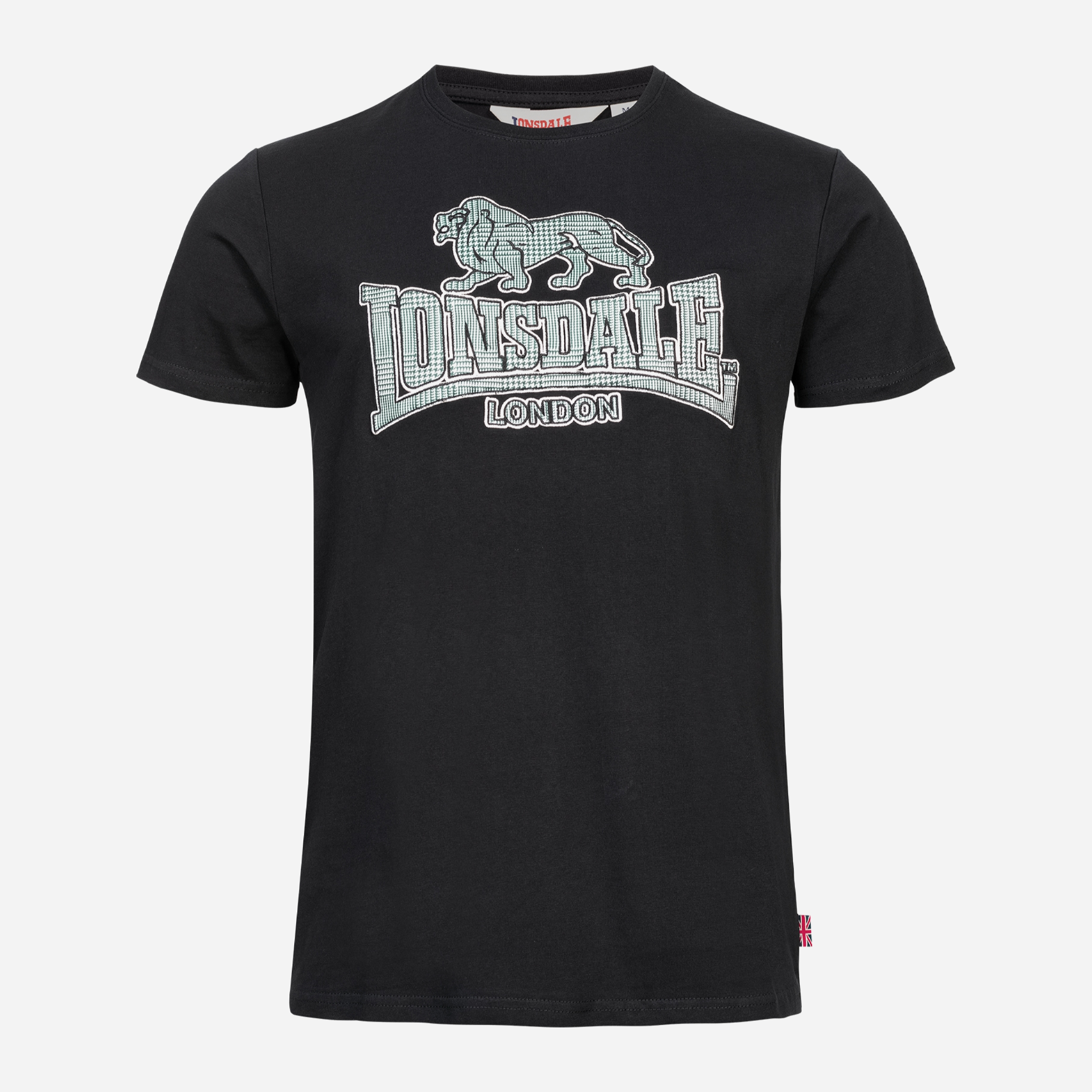 

Футболка Lonsdale YETTINGTON 117134-8167 L Black/White/Grey