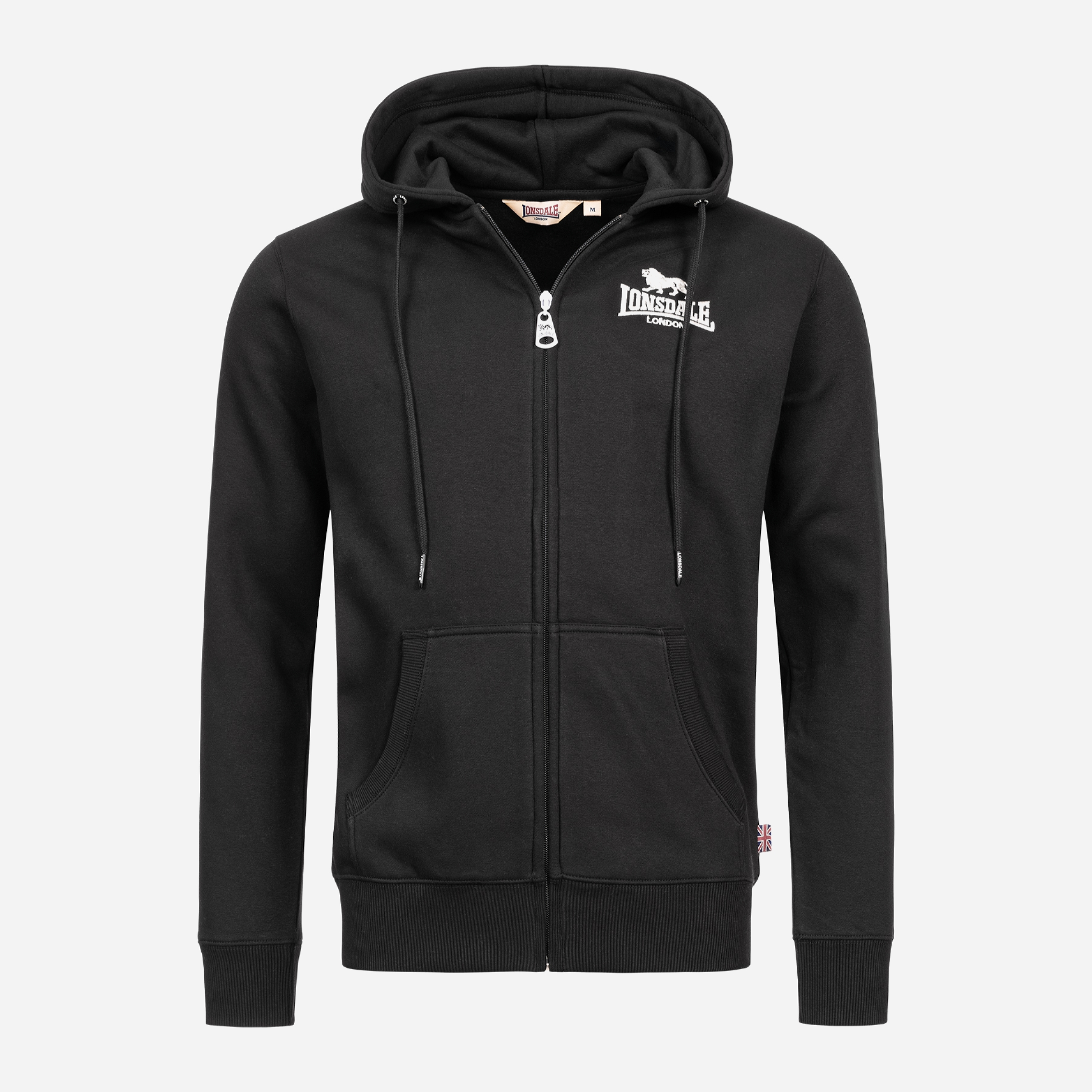 

Толстовка Lonsdale ANNALONG 117196-1500 XXL Black/White