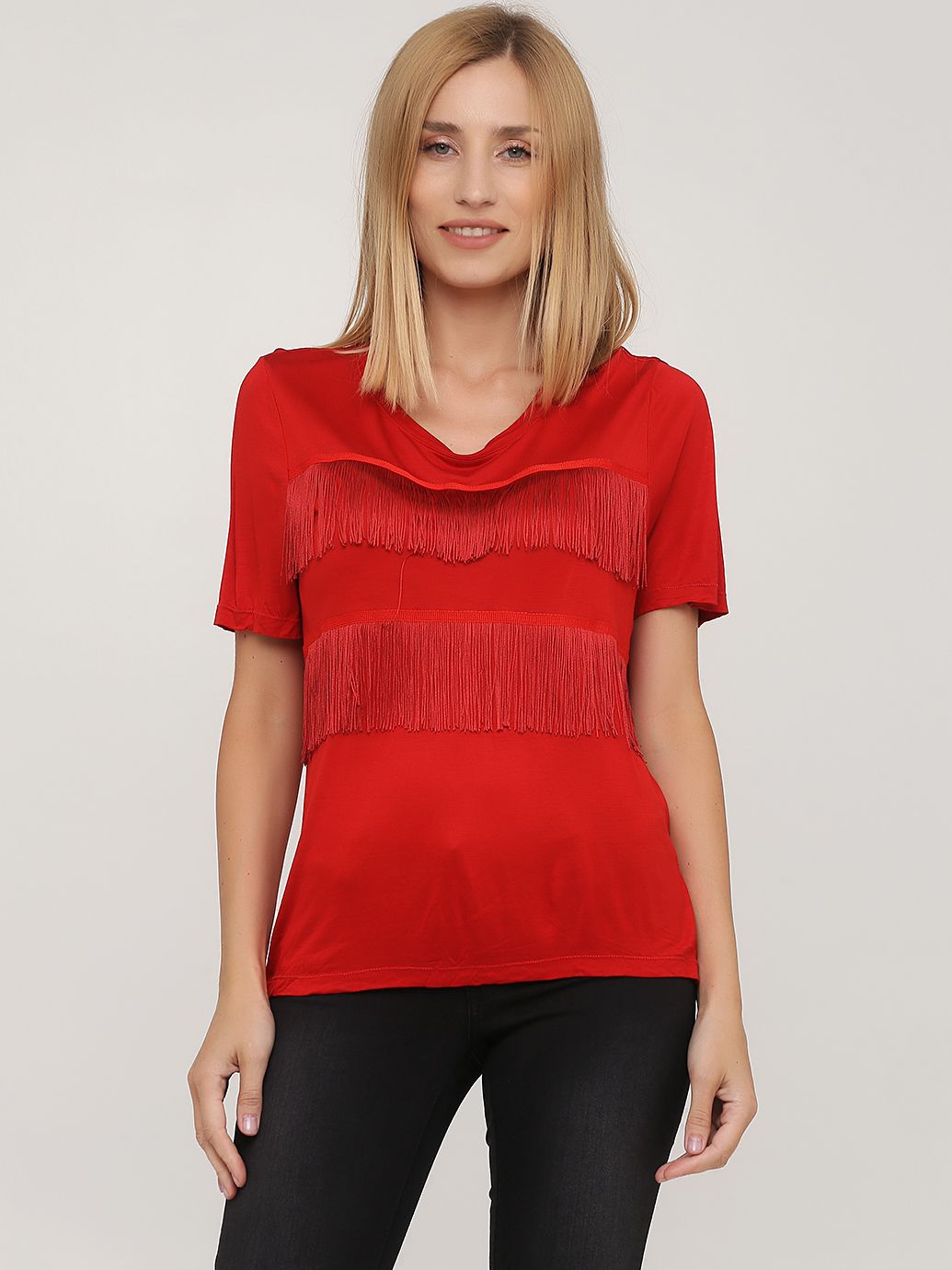 

Футболка H&M 204931p21 S Красная