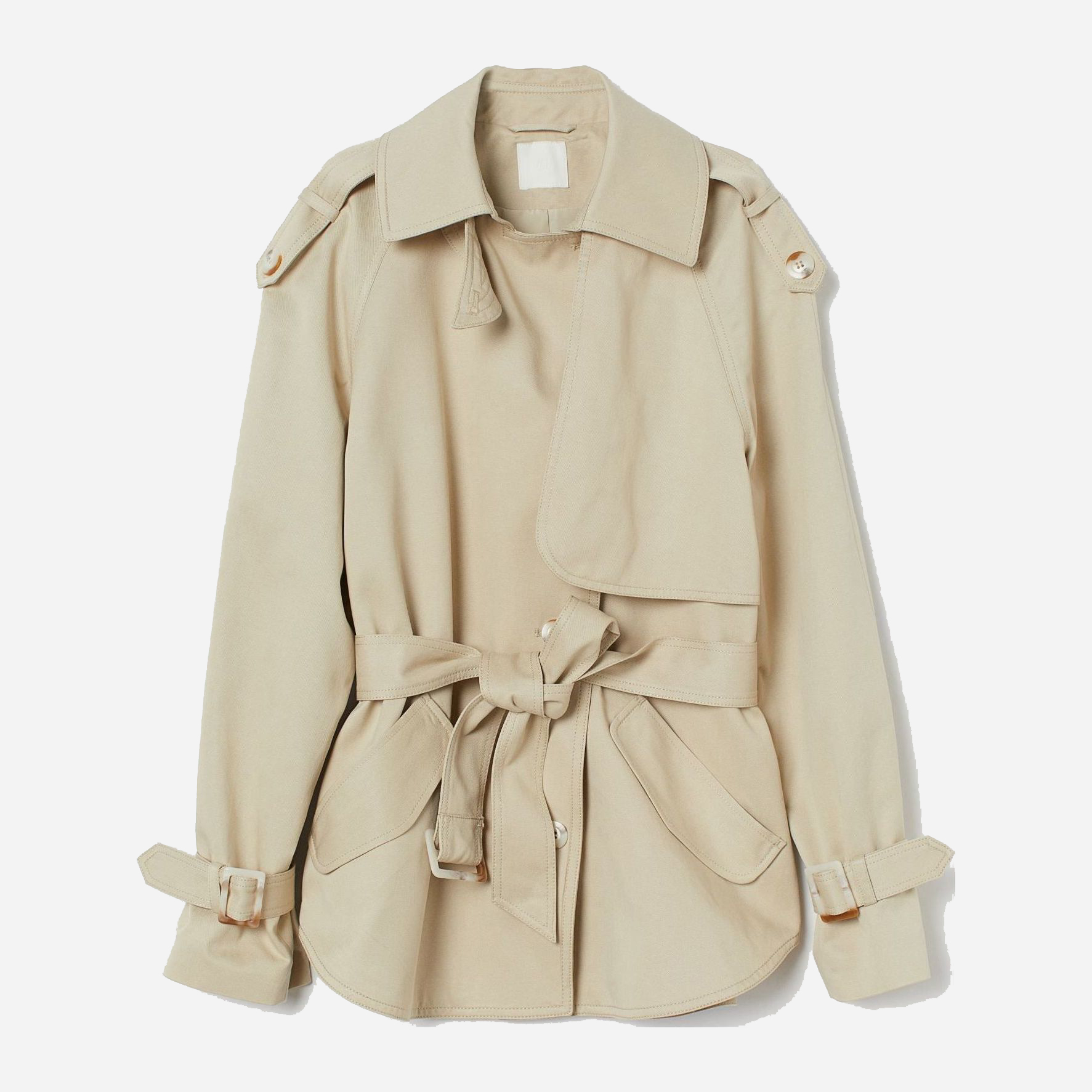 

Тренч H&M 853327b24 L Бежевый