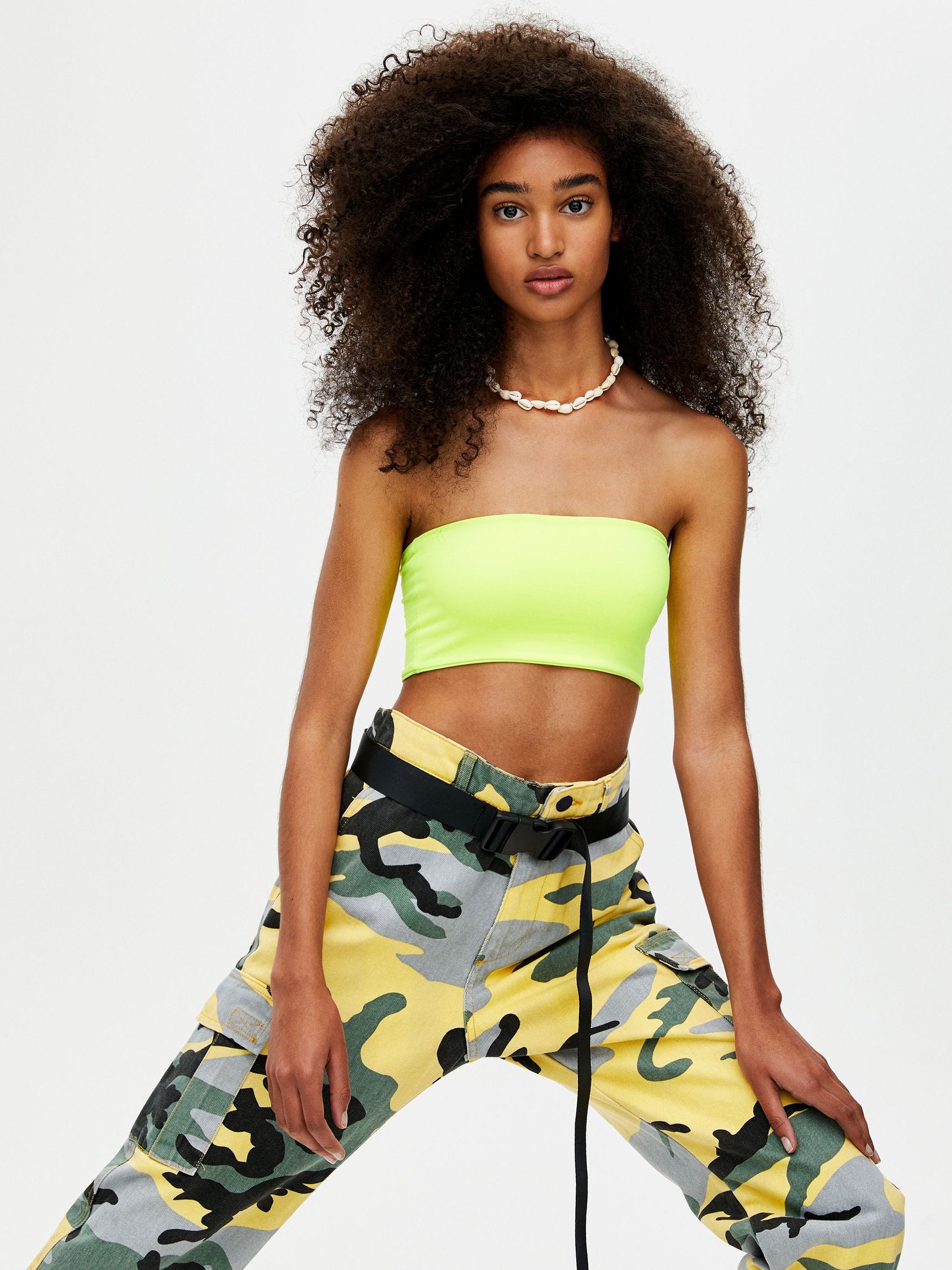 

Топ Pull & Bear 5247329301b26 L Салатовый