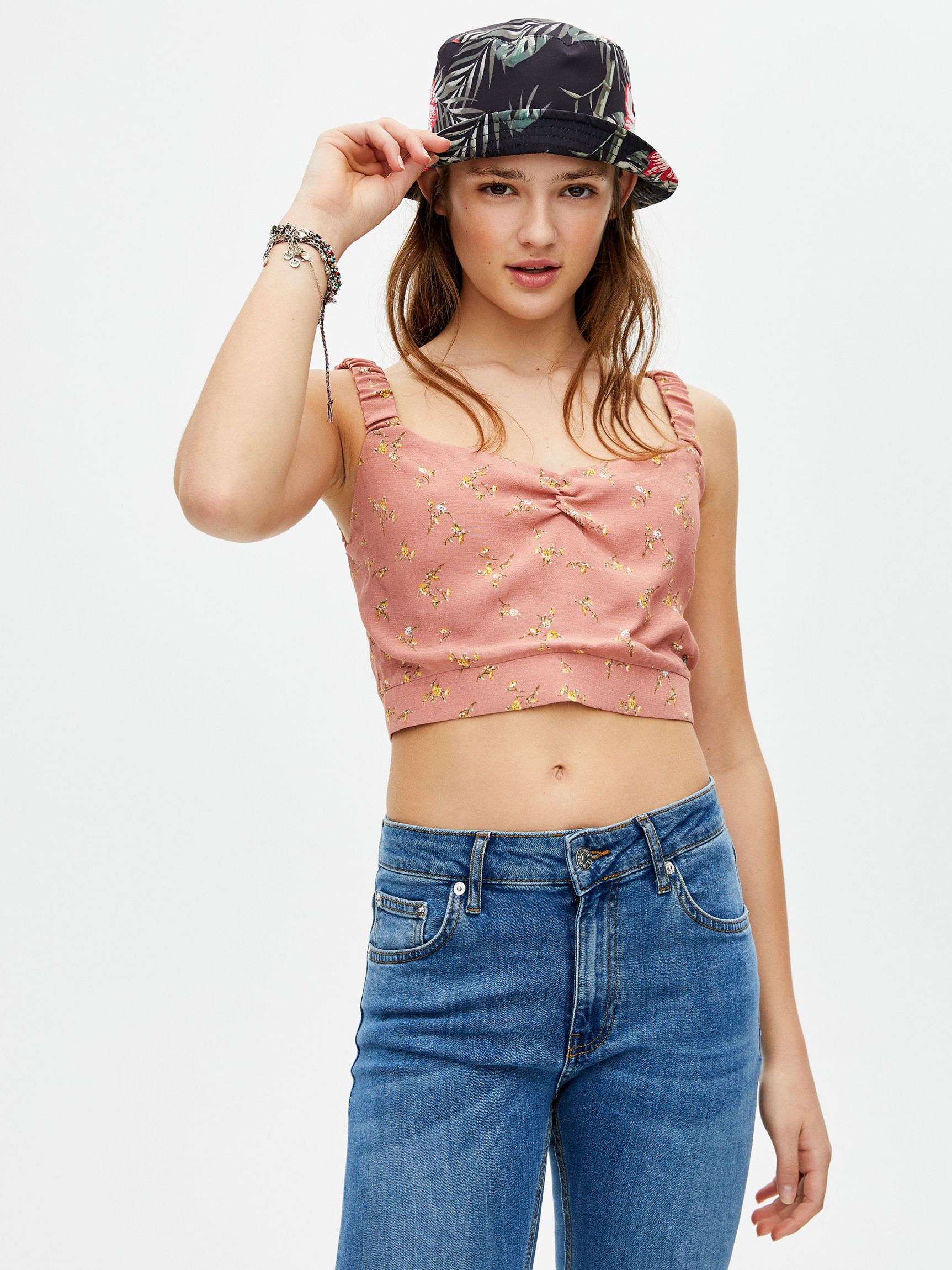 

Топ Pull & Bear 5470374626b26  Розовый, Топ Pull & Bear 5470374626b26 XS Розовый