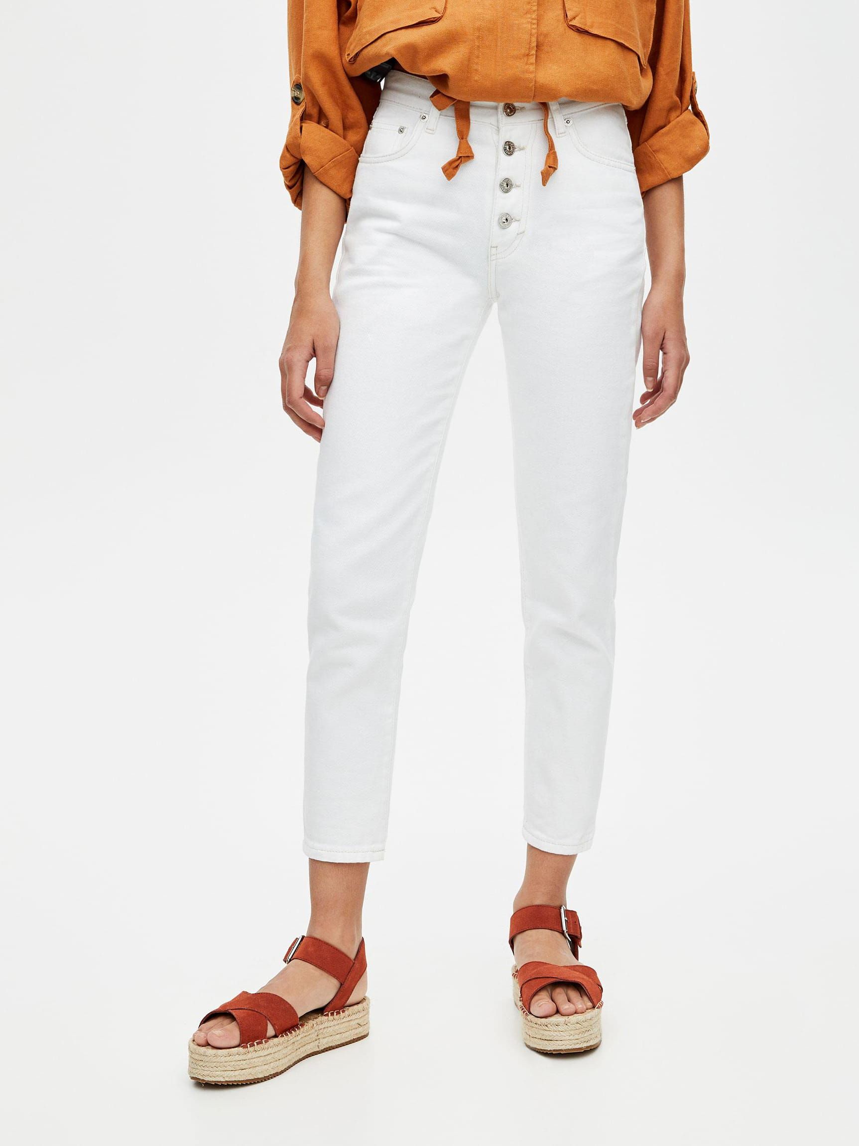 

Джинсы Pull & Bear 9680334b26 34 Белые