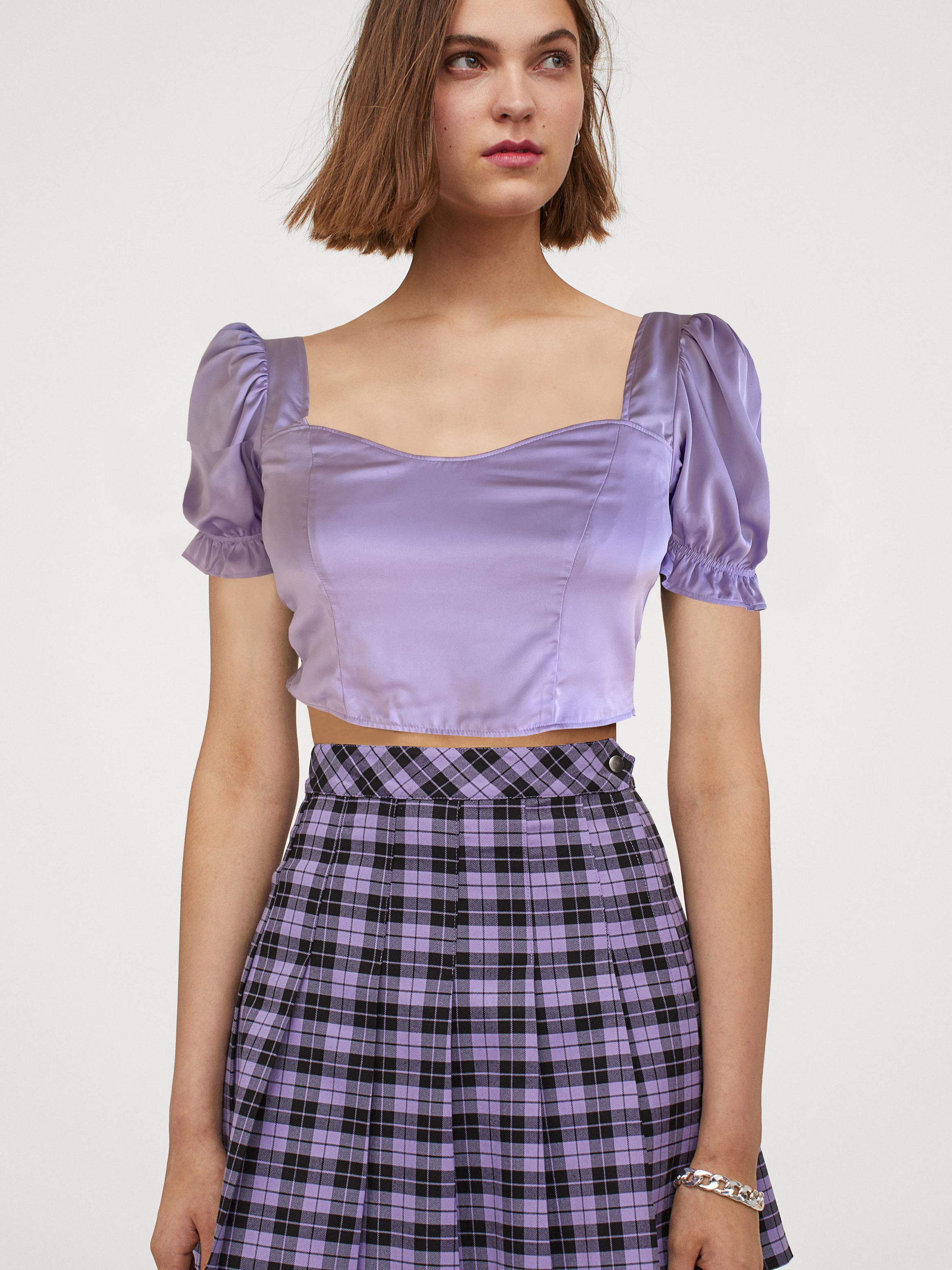 

Топ H&M 916774b28 36 Сиреневый
