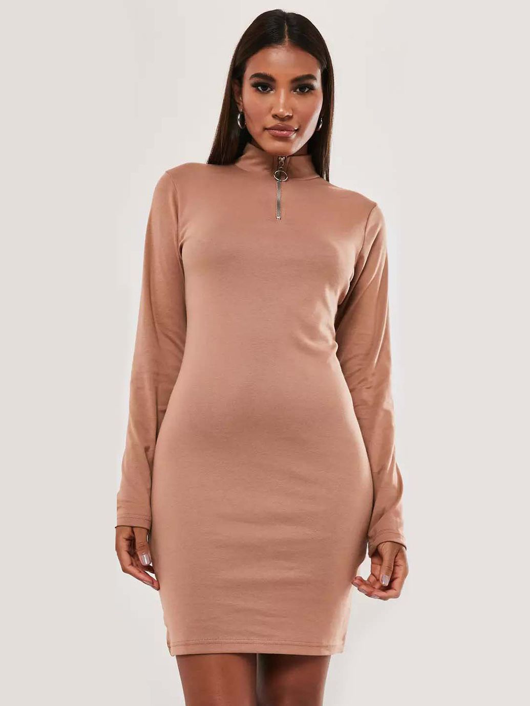 

Платье H&M 10144953b33  Бежевое, Платье H&M 10144953b33 38 Бежевое