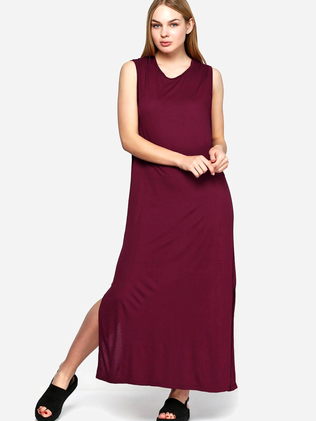 

Сарафан H&M 3327444b33  Бордовый, Сарафан H&M 3327444b33 XS Бордовый