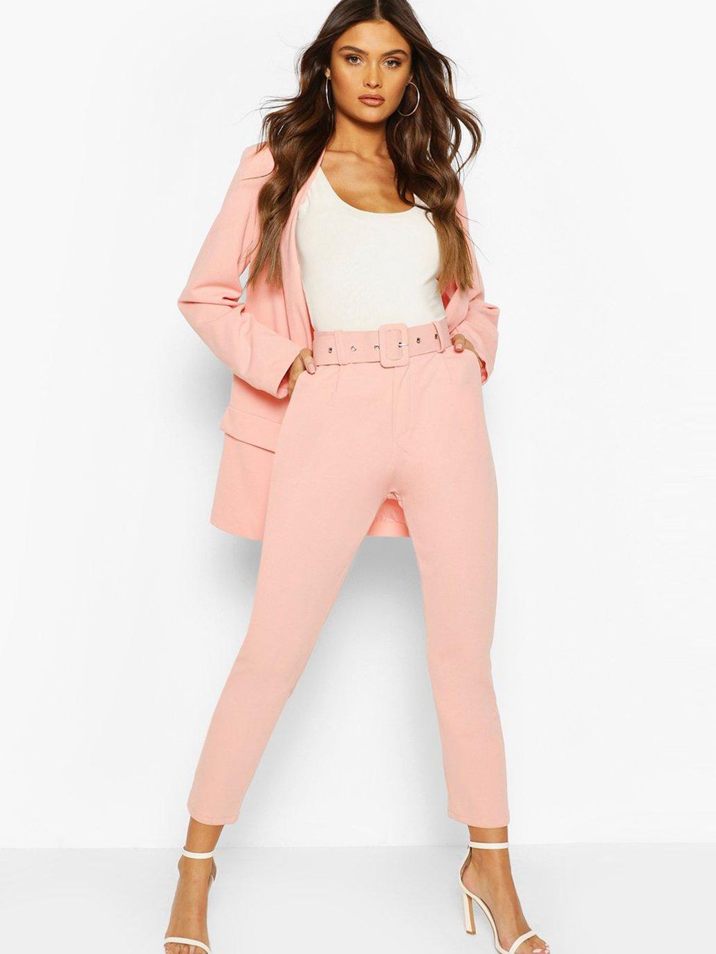 

Пиджак Boohoo FZZ90745107b33 44 Розовый