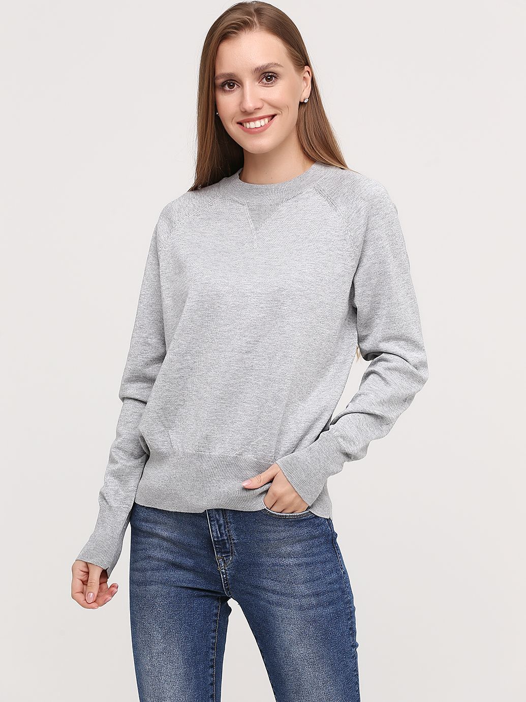 

Джемпер H&M 446094003b33  Серый, Джемпер H&M 446094003b33 S Серый