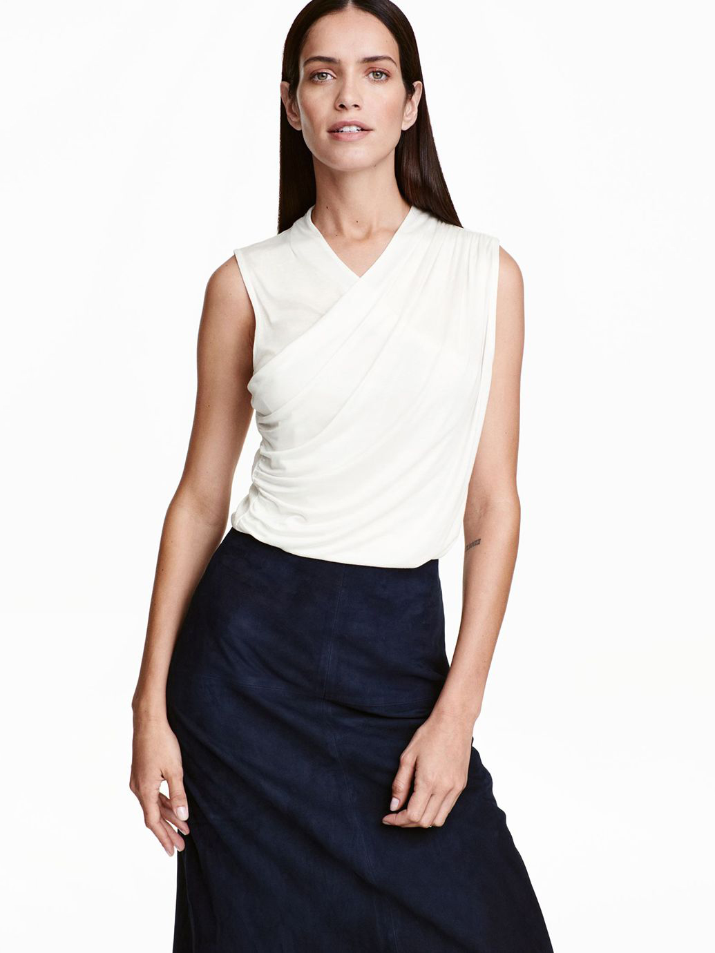 

Топ H&M 440617003b35 XS Белый