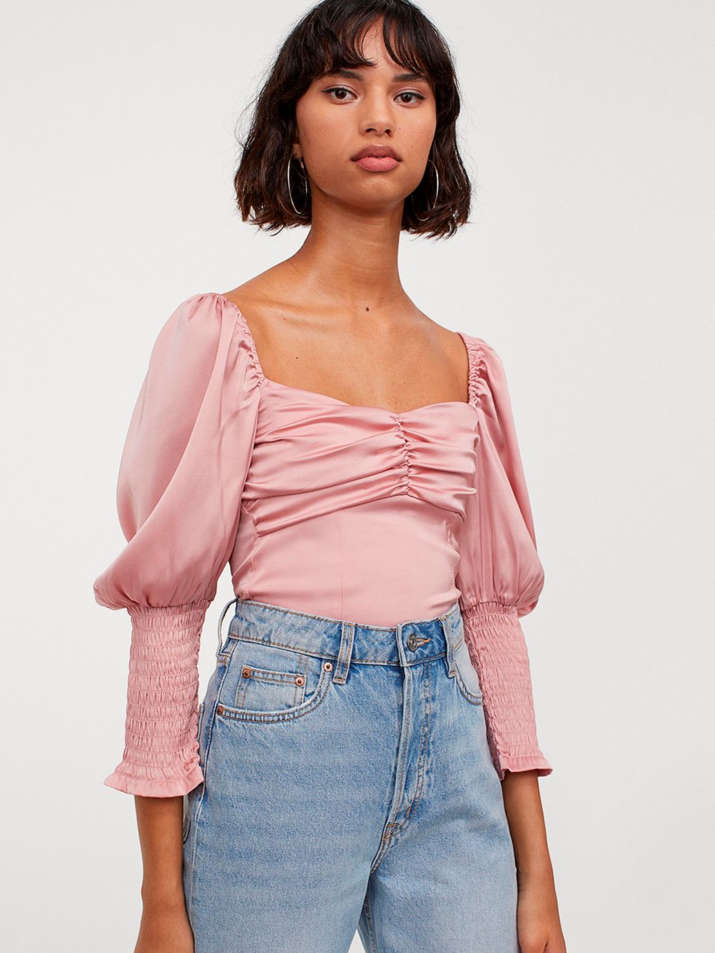 

Топ H&M 888473b36  Розовый, Топ H&M 888473b36 38 Розовый