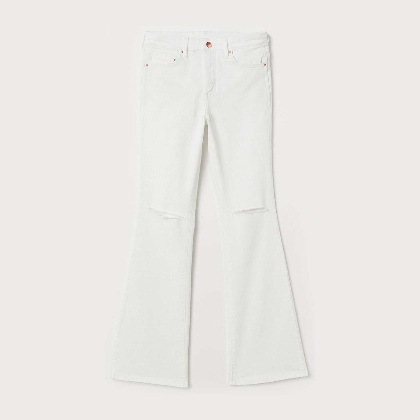 

Джинсы H&M 6654779b36 W29-L32 Белые