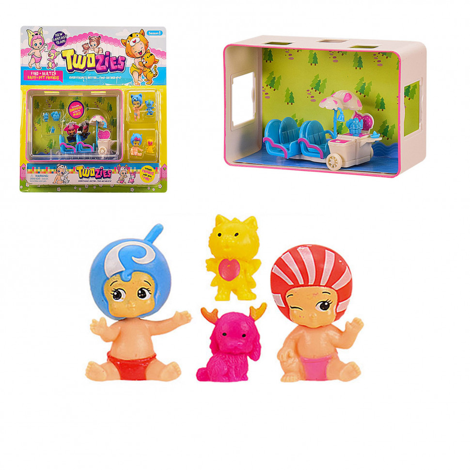 

Игровой набор "TwoZies" 4 фигурки 23530-1