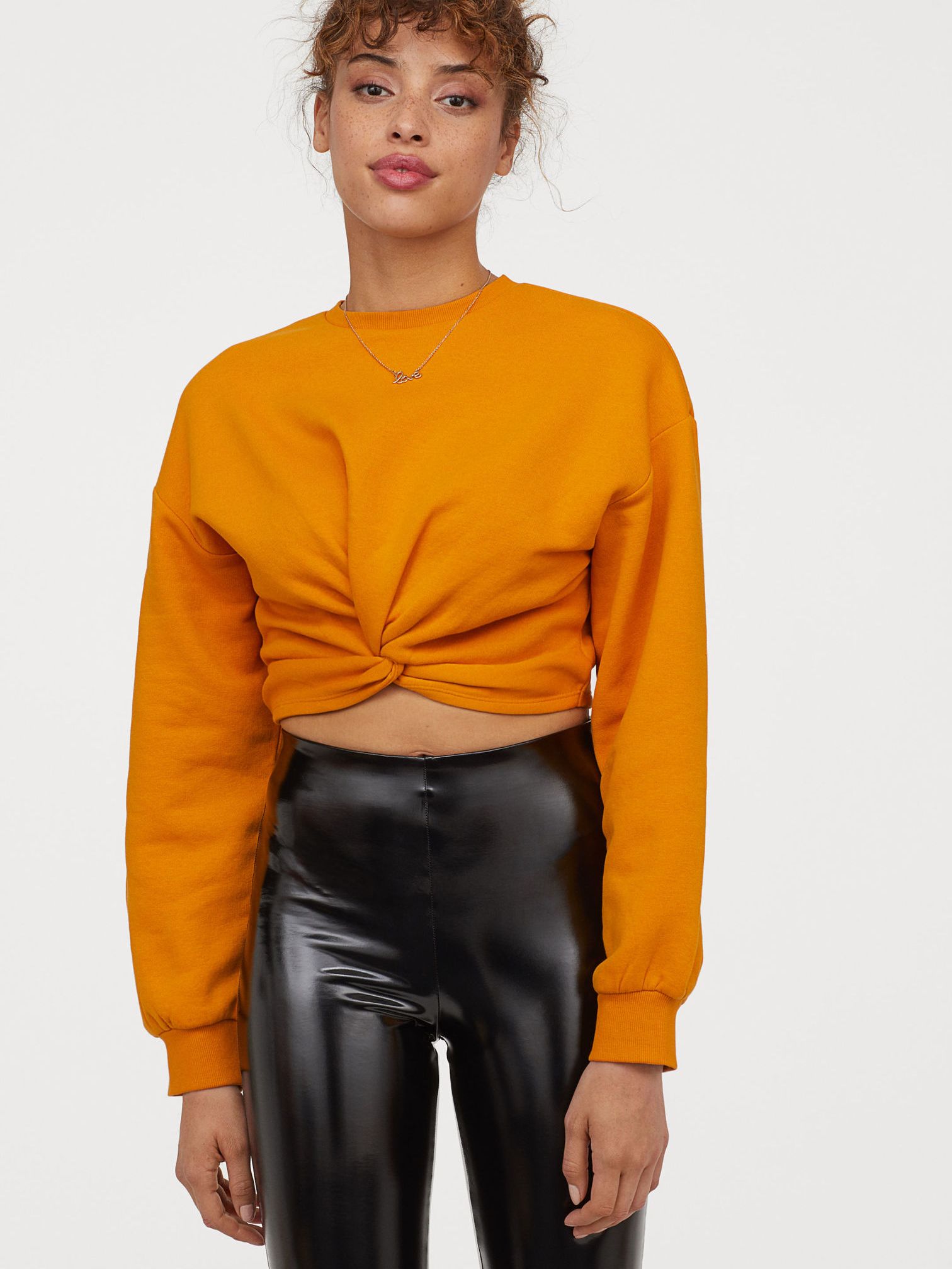 

Свитшот H&M 700938001b24 M Желтый