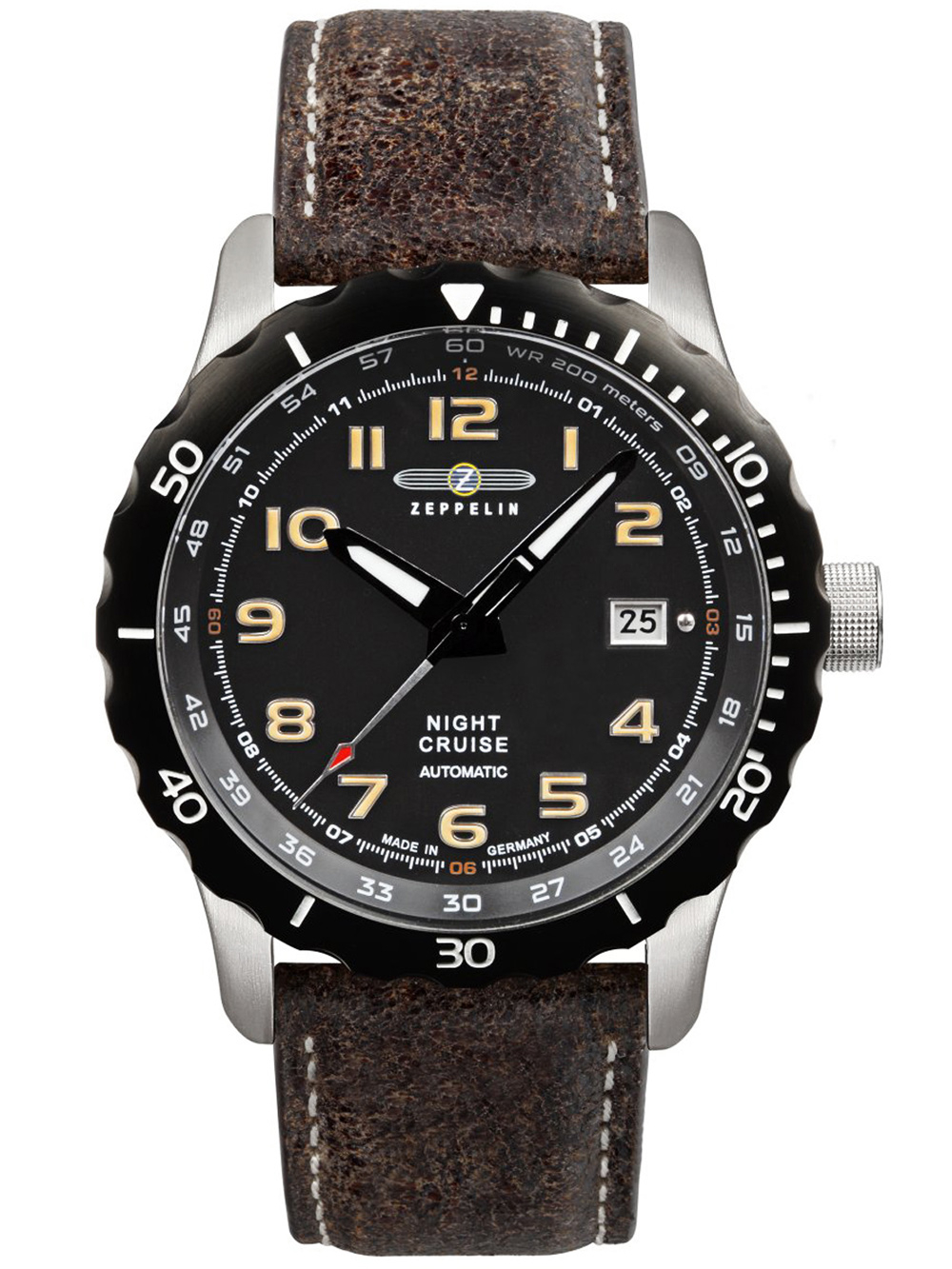 

Часы Zeppelin 7264-5 Night Cruise Herren 43mm 20ATM