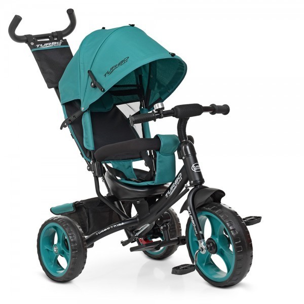 

Детский трехколесный велосипед (колеса EVA) TURBO TRIKE M 3113-4-1 зелёный
