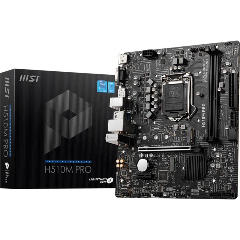 

Материнская плата MSI H510M Pro Socket 1200