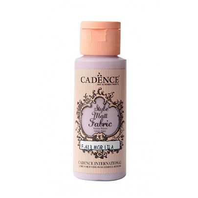 

Акриловая матовая краска для ткани Style Matt Fabric Paint Cadence Лиловый 59 мл
