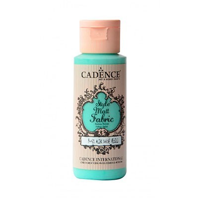 

Акриловая матовая краска для ткани Style Matt Fabric Paint Cadence Мятный 59 мл