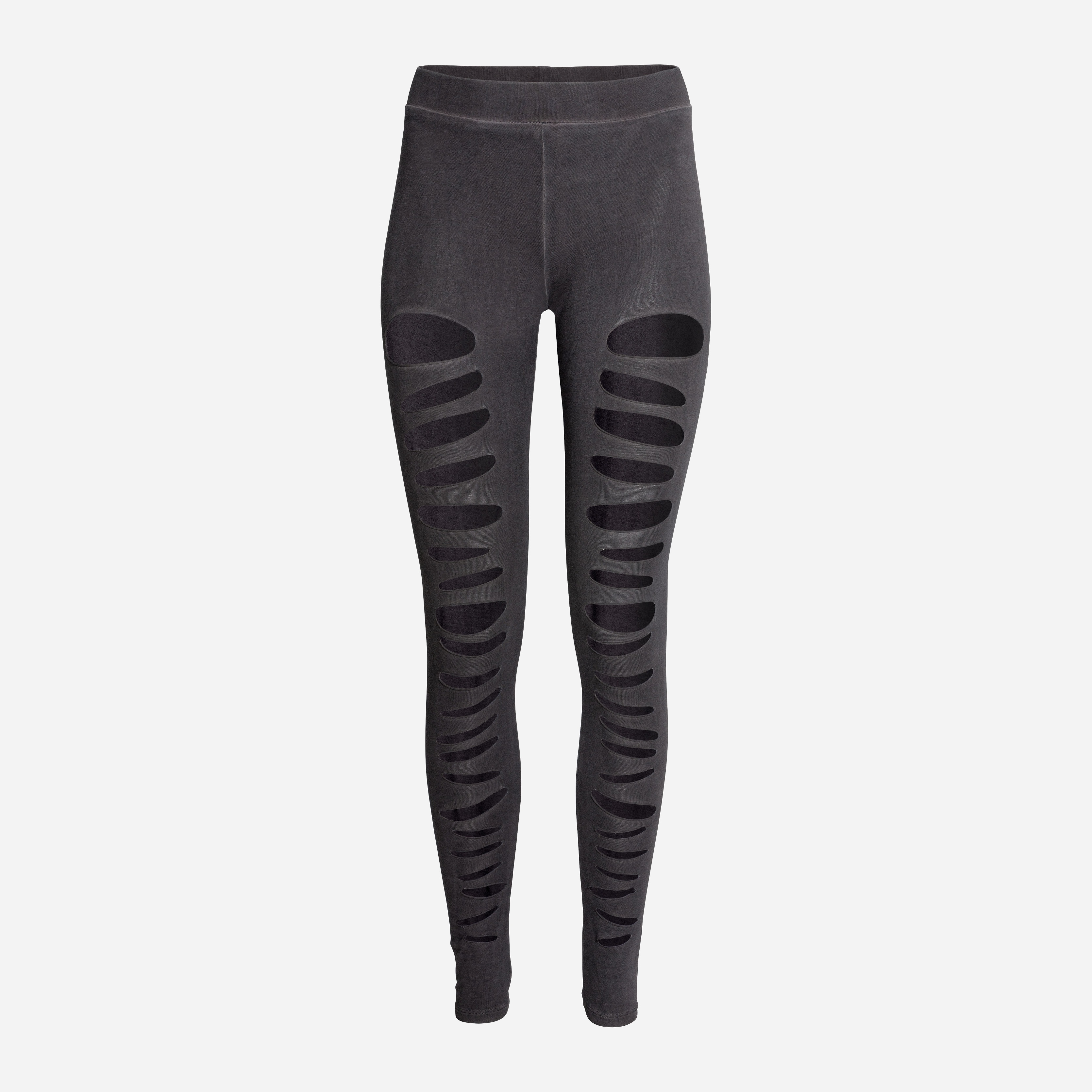 

Леггинсы H&M XAZ127737RNWZ M Светло-черные