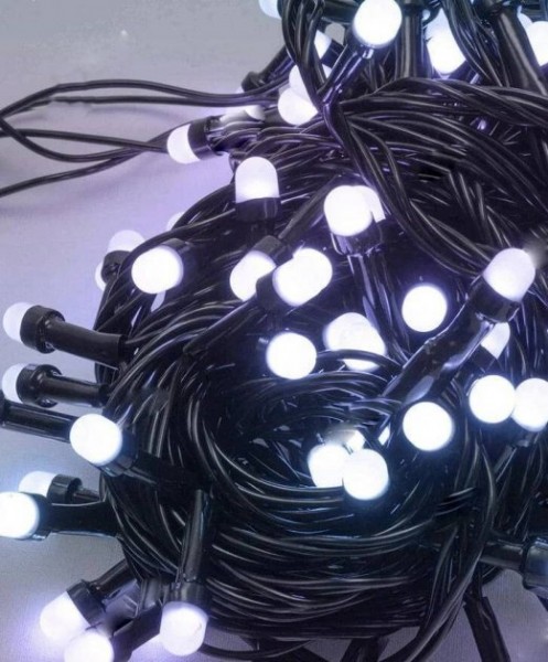 

Гирлянда Линза 8мм 200 LED черный провод 13м белый SEZ 1292-03 (NAT06469)