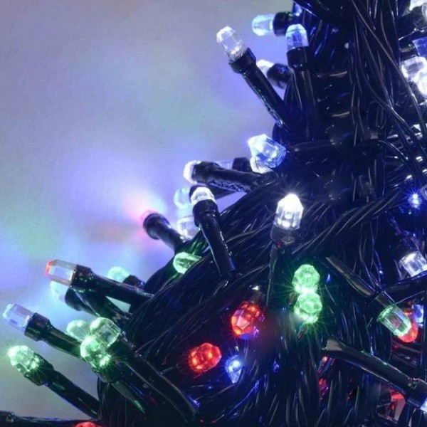 

Гирлянда Рубинка 300 LED черный провод мульти SEZ 1237-01 (NAT06432)