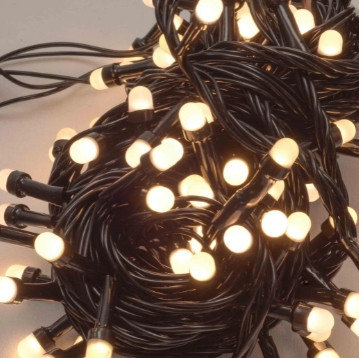 

Гирлянда Линза 8мм 300 LED черный провод 20м белый теплый SEZ 1293-07 (NAT06473)