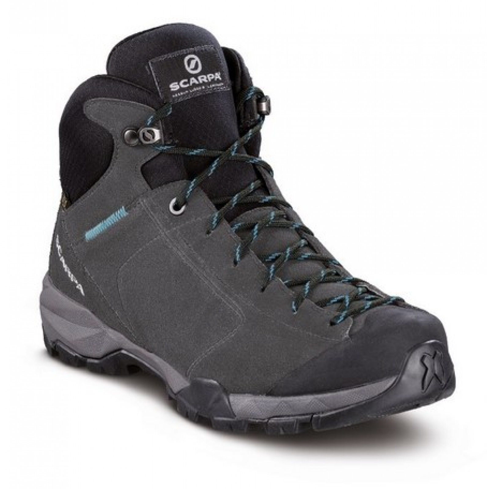 

Ботинки Scarpa Mojito Hike GTX WMN 38 Серый-Голубой
