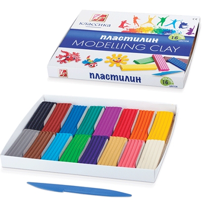 

Пластилин 16цв Классика Луч 20С1329-08
