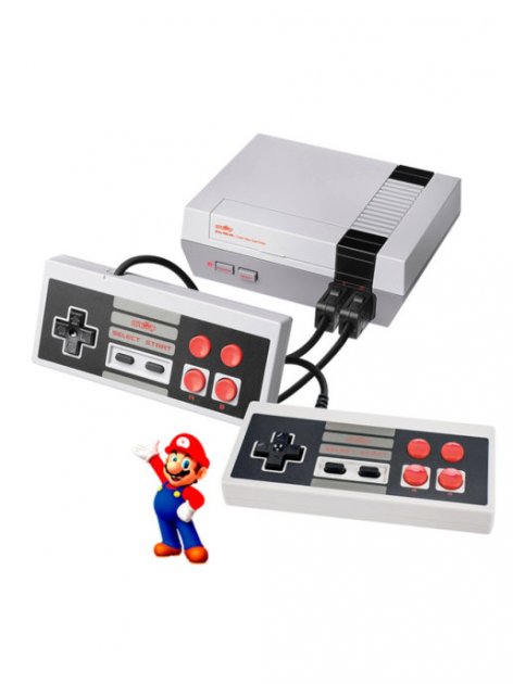 

Приставка классическая Dendy Денди NES 620 + 620 встроенных игр Денди 8 бит с 2-мя джойстиками