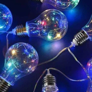 

Гирлянда Лампочки прозрачные 40мм 20 LED 7м мульти SEZ 13641-54 (NAT06540)