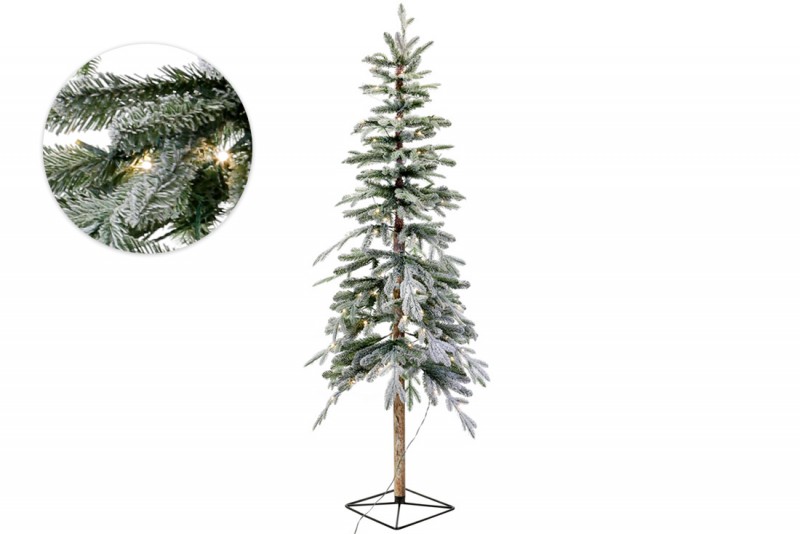 

Елка искусственная Bon "Альпийская", 180см, 582 веток, 100 LED,теплый белый 840-139 (IR04994)