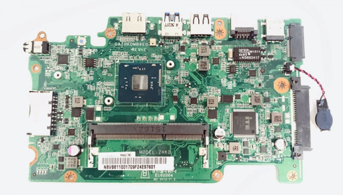 

Материнская плата для ноутбука Acer Aspire ES1-131, TravelMate TMB116-M DAZHKDMB6E0 CPU N3050 NB.VB811.001 Original (24002)