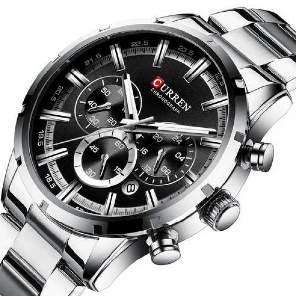 

Часы Curren 8355 Silver-Black