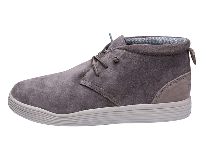 

Мужские ботинки деми Hey Dude JO SUEDE SHADOW GREY Серый р.44 (29 см.)