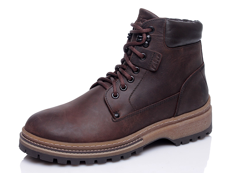 

Мужские ботинки зима Faber FB2038 Коричневый р.40 (27 см.)