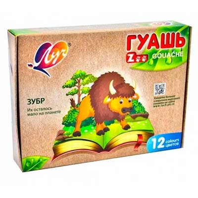 

Гуашь 12цв Мини 15мл Луч 19С1252-08 (230267)