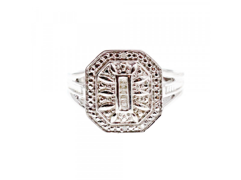 

Серебряное кольцо с бриллиантами Натуральный Sky Jewelry 003346