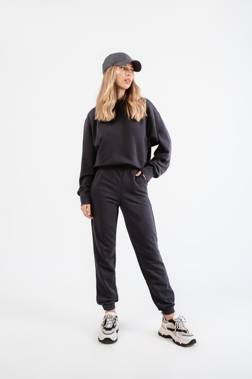 

Спортивный костюм Dreha 1230-11  Графитовый, Спортивный костюм Dreha 1230-11 M Графитовый