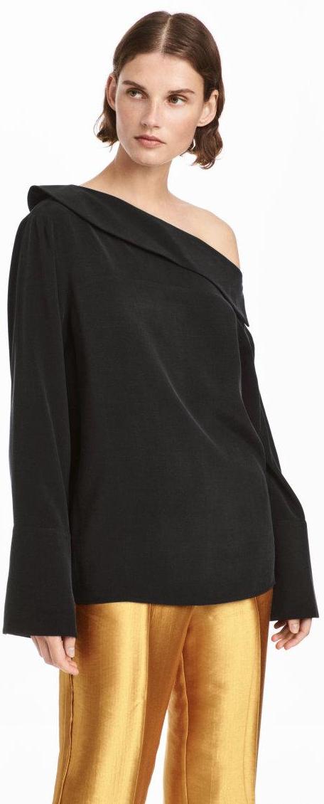

Блузка H&M 0593984 32 Черная