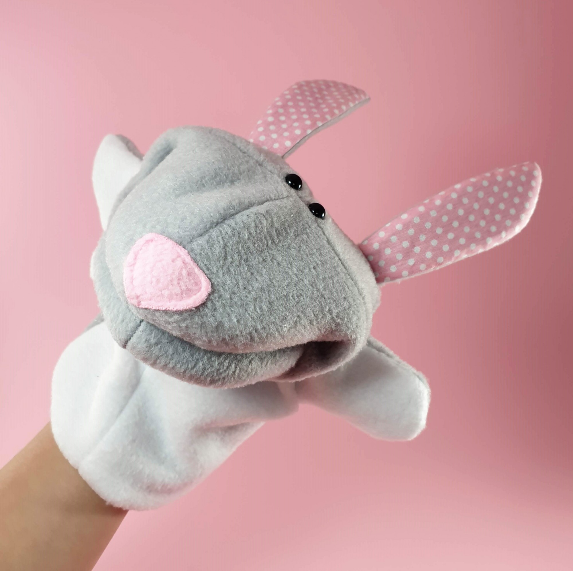 

Кукольный театр Sunny Bunny игрушка рукавичка Зайчик 400003